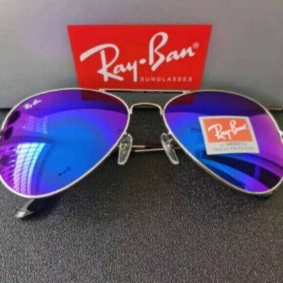 Ray-Ban Hexagonal sunglasses aviators purple 3026 main image 5